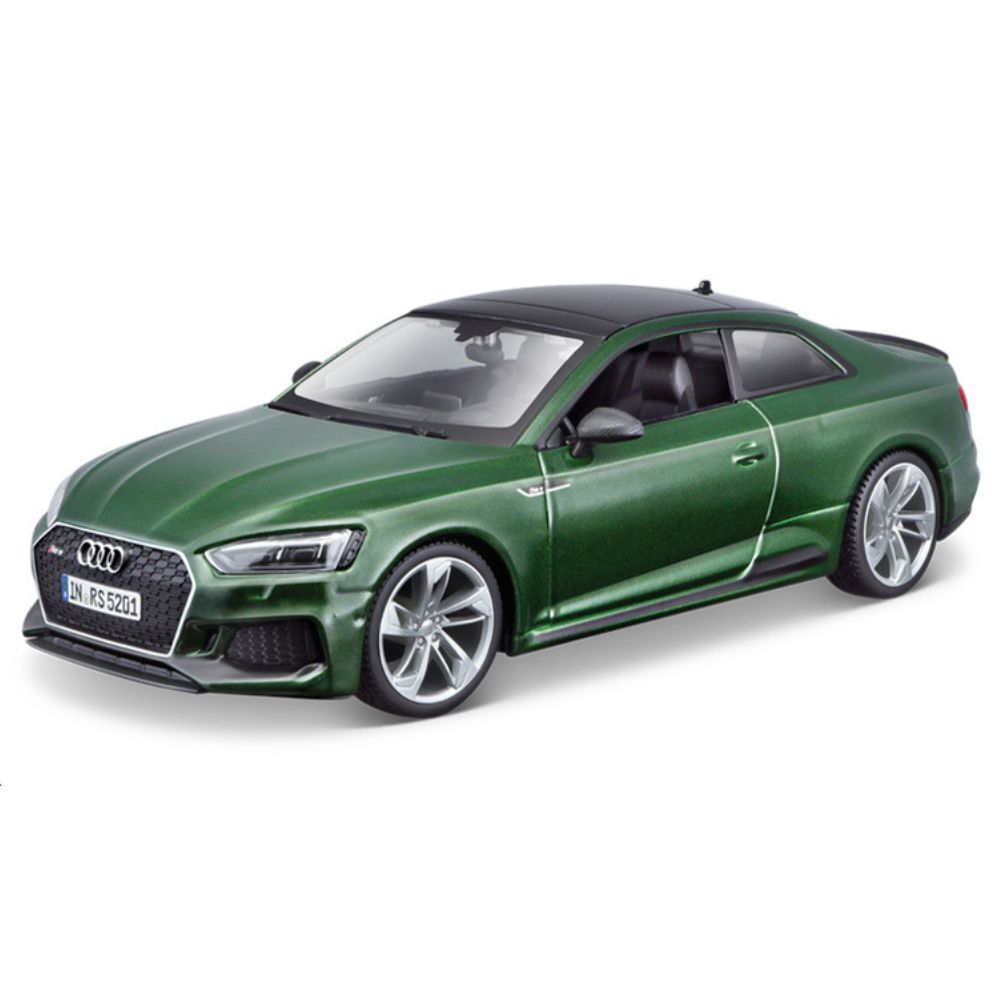 1:24 Audi 2019 RS5 Green Die Cast Model Car