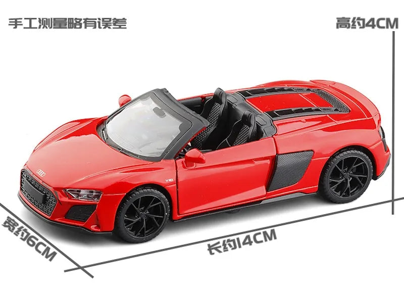 Audi R8 Spyder 2020 à l'échelle 1:32 