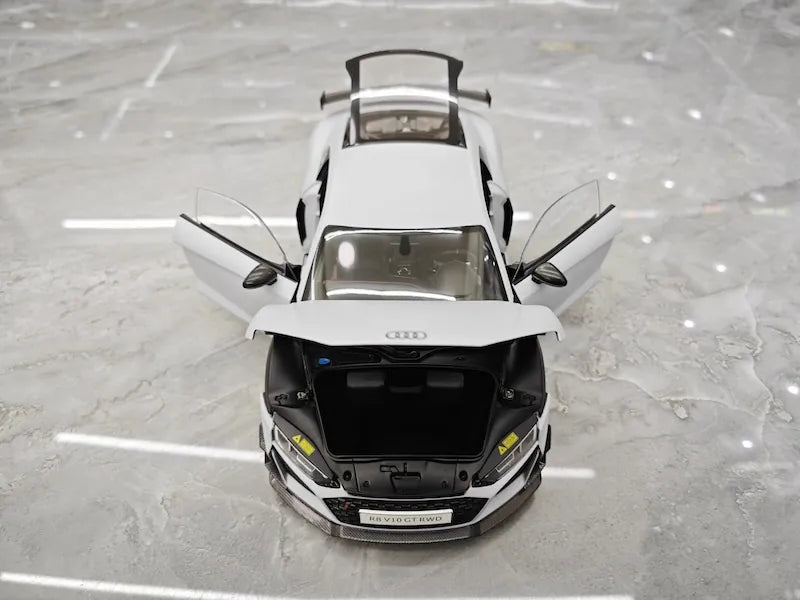 1:18 Audi 2021 R8 GT RWD White