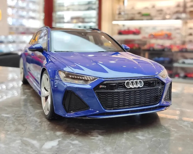 1:18 Audi 2021 RS6 Avant C8 Blue