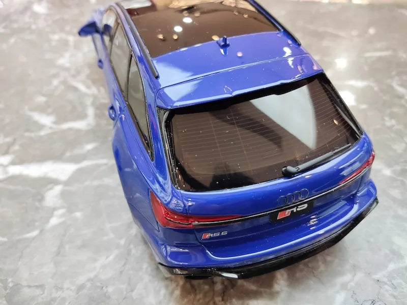 1:18 Audi 2021 RS6 Avant C8 Blue