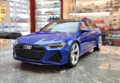 1:18 Audi 2021 RS6 Avant C8 Blue