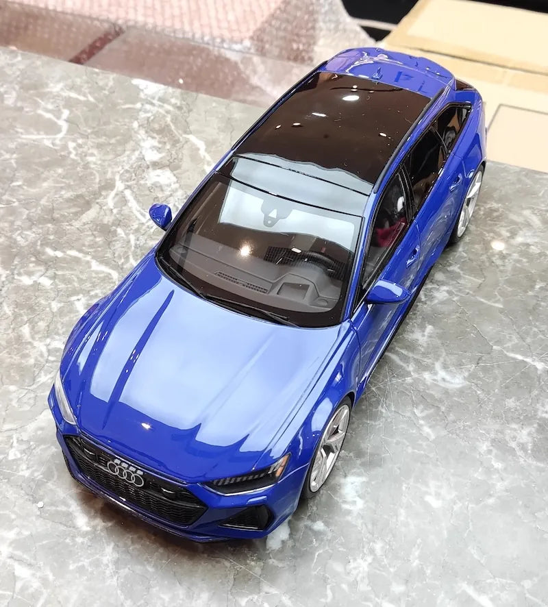 1:18 Audi 2021 RS6 Avant C8 Blue