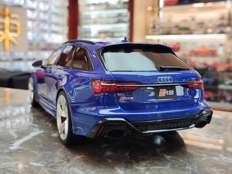 1:18 Audi 2021 RS6 Avant C8 Blue