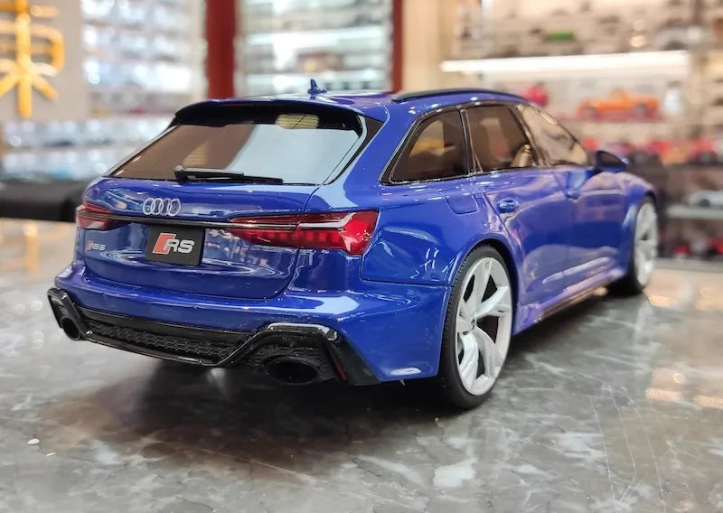 1:18 Audi 2021 RS6 Avant C8 Blue