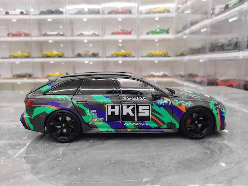 1:18 Audi 2021 RS6 Avant C8 HKS