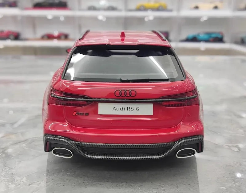 1:18 Audi 2021 RS6 Avant C8 Red