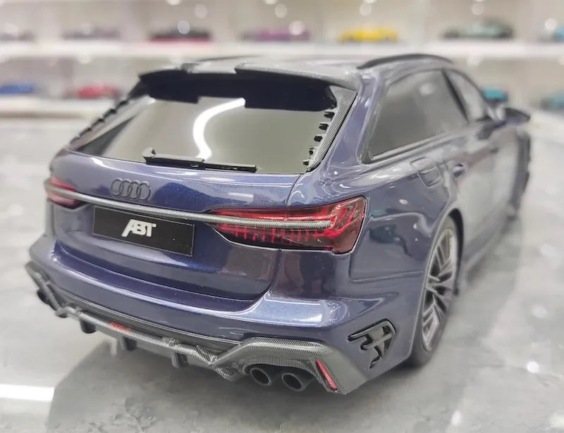 1:18 Audi 2021 RS6 Navarra C8 ABT Blue