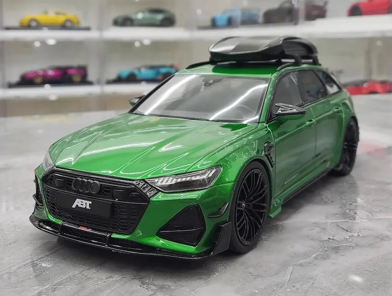 1:18 Audi 2021 RS6 Navarra C8 ABT Green