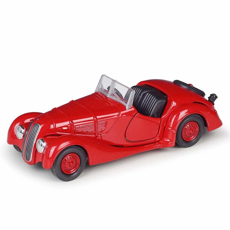 1:36 BMW 1936 328 Roadster Red Die Cast Model Car