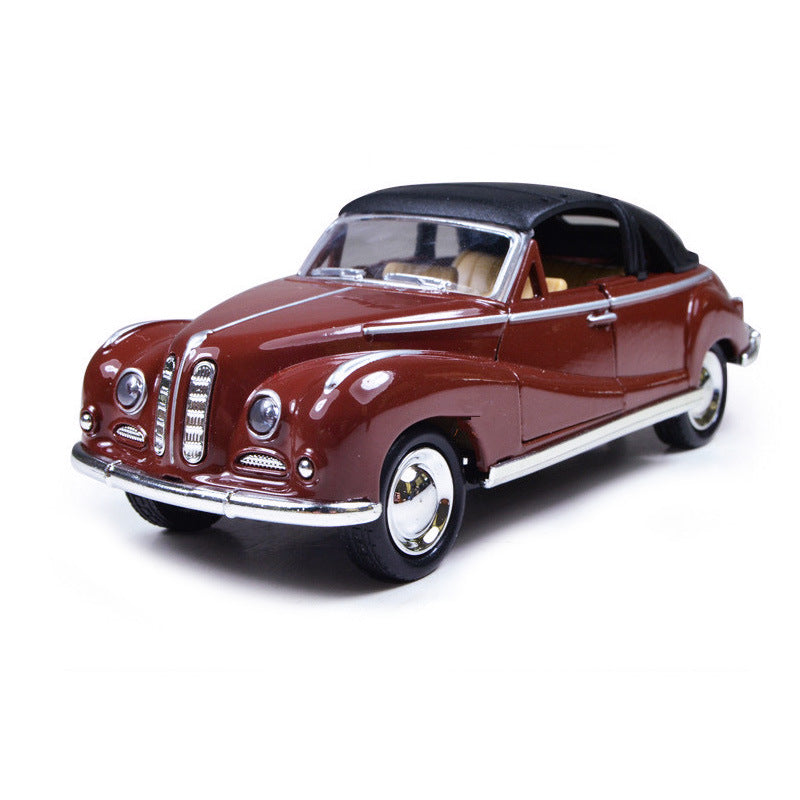 1:32 BMW 1955 502 Cabrio Red Die Cast Model Car