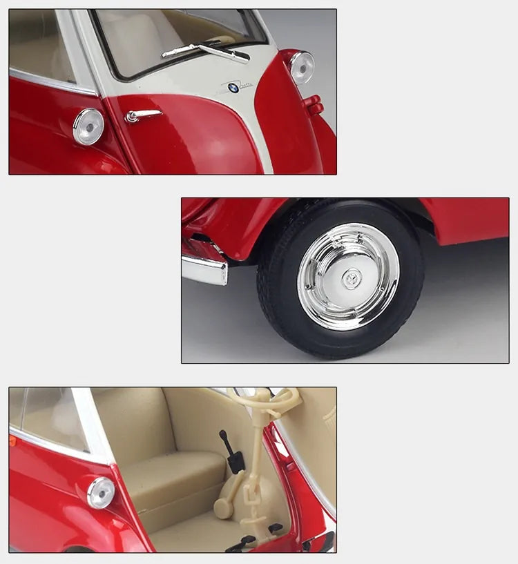 1:18 BMW 1955 Isetta Die Cast Model Car