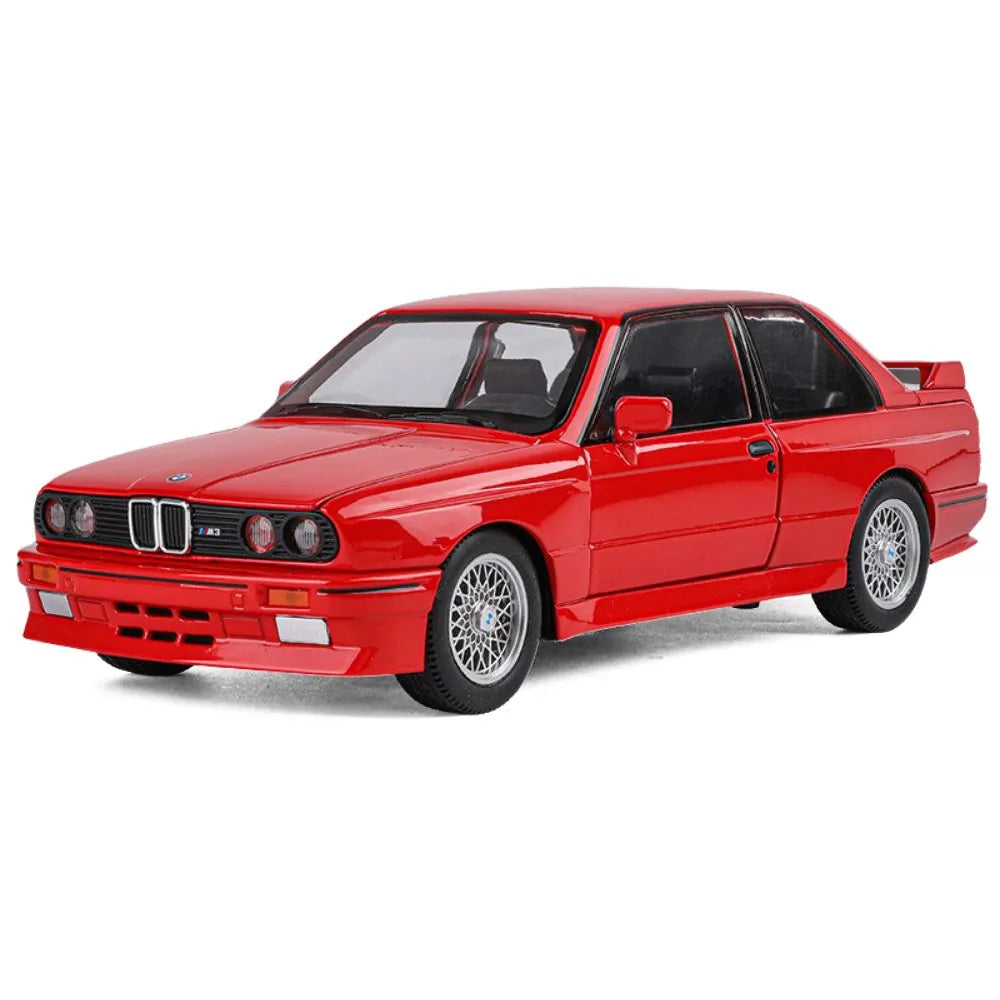 1:24 BMW 1987 M3 E30 Red Die Cast Model Car