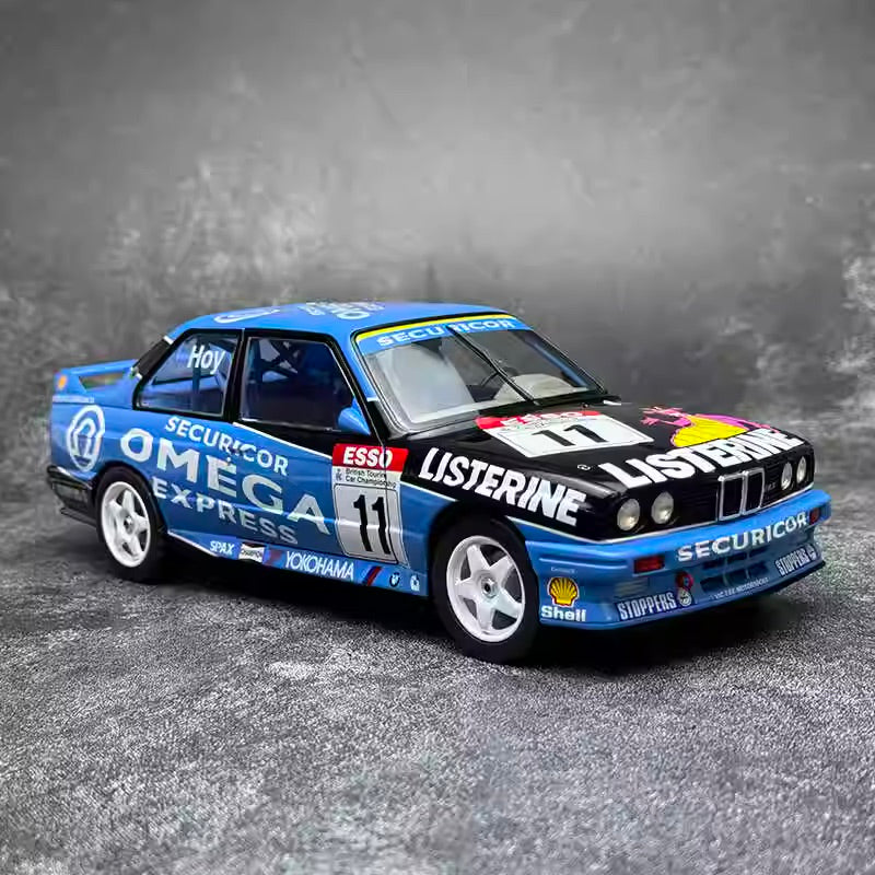 1:18 BMW 1991 M3 E30 BTCC Die Cast Model Car