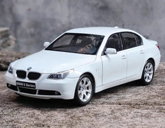 1:18 BMW 2003 E60 5 Series White Die Cast Model Car