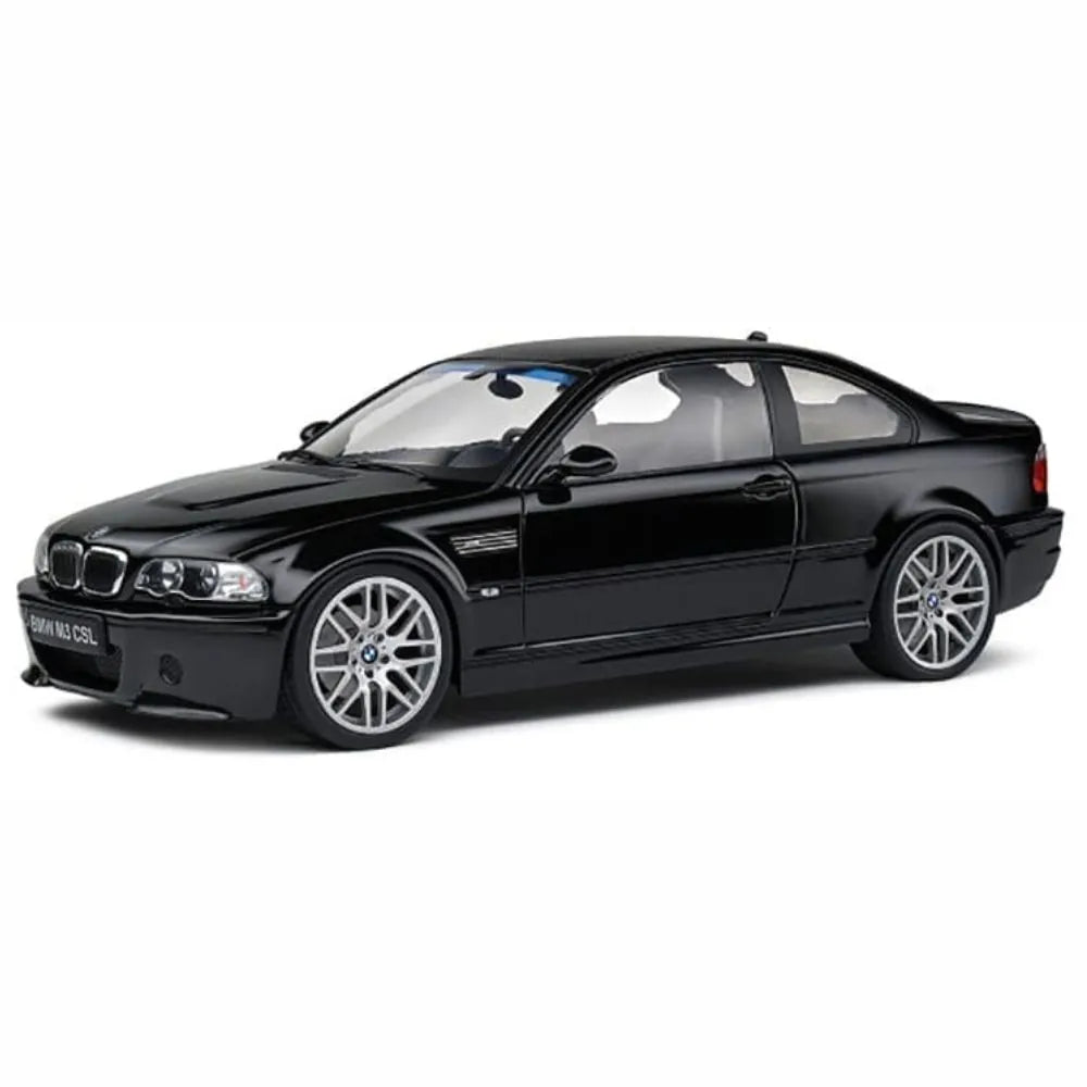 1:18 BMW 2003 M3 E46 CSL Black Die Cast Model Car