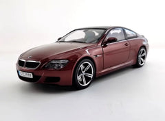 1:18 BMW 2005 M6 Red Die Cast Model Car