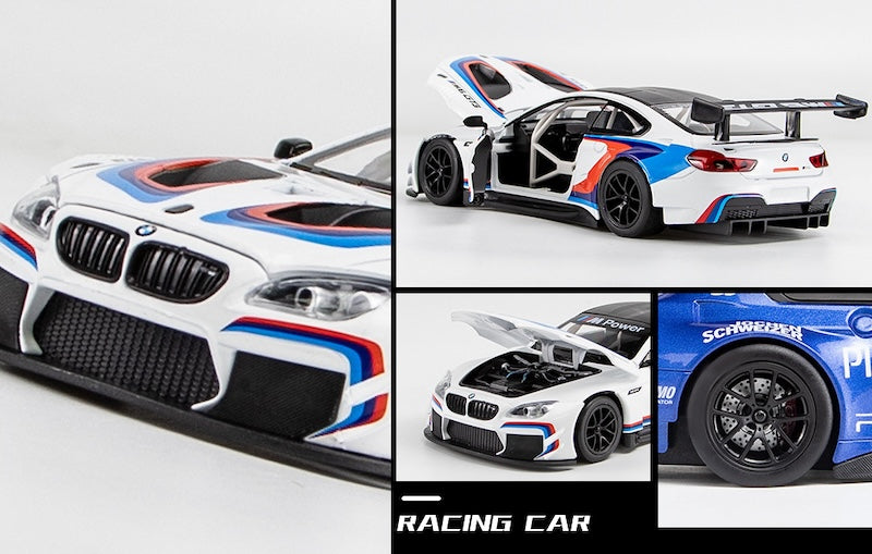 1:24 BMW 2005 M6 GT3 Die Cast Model Car