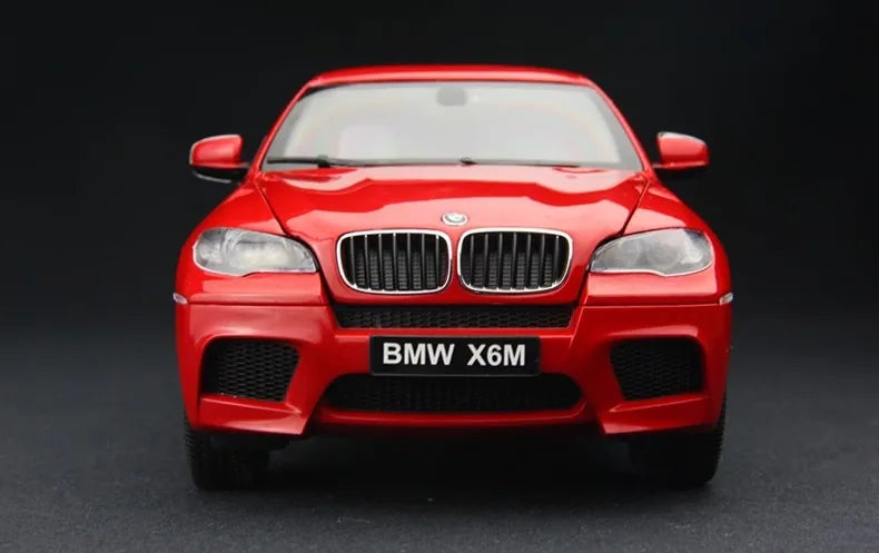 1:18 BMW 2009 X6M Red Die Cast Model Car