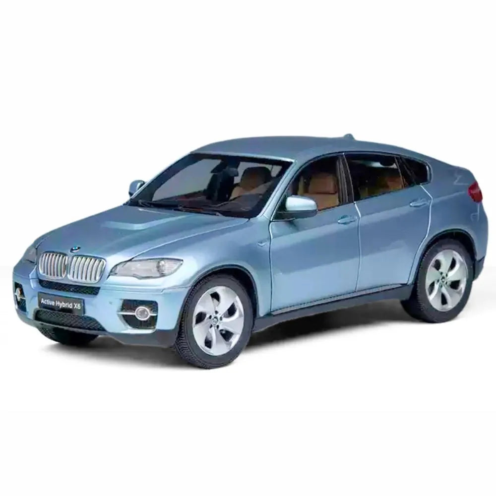 1:18 BMW 2008 X6 E71 Blue Die Cast Model Car