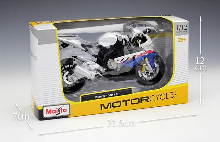 1:12 BMW 2009 S1000RR Motorcycle Model