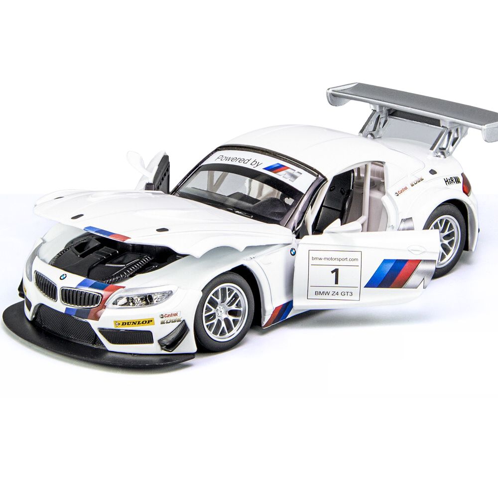 1:24 BMW 2009 Z4 E89 GT3 GT3 Die Cast Model Car