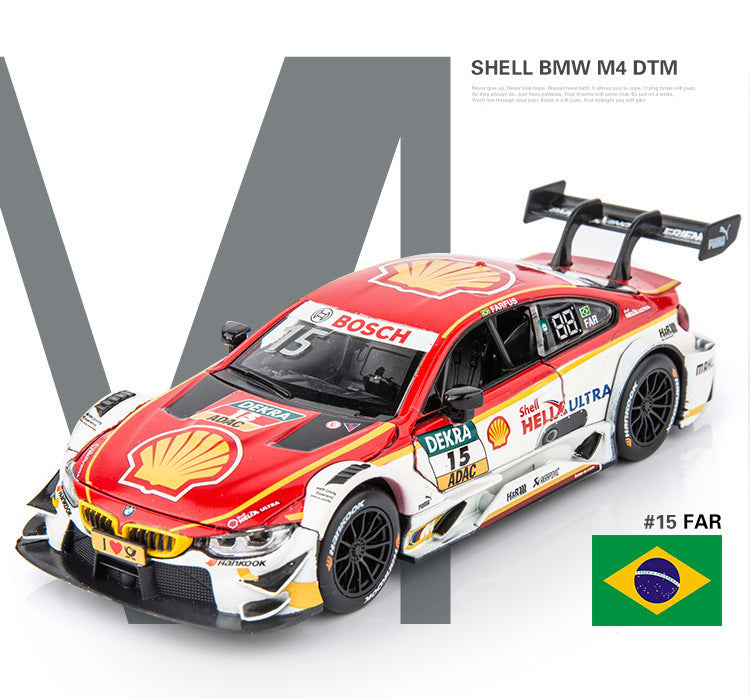 1:32 BMW 2017 Hungaroring M4 DTM #15 FAR Model Car