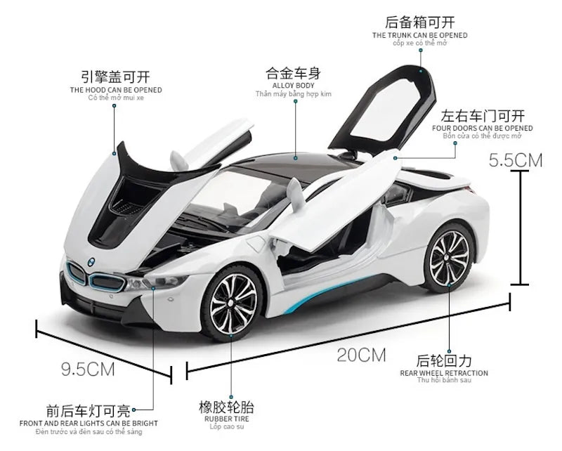 1:24 BMW 2013 i8