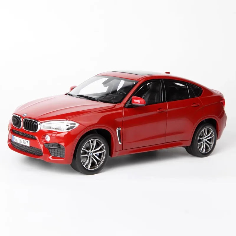 1:18 BMW 2015 X6M Red Die Cast Model Car