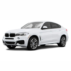 1:18 BMW 2015 X6M White Die Cast Model Car