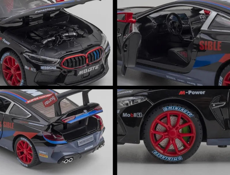 1:24 BMW 2017 M8 G15 GTE