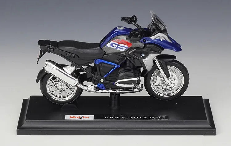 1:18 BMW 2017 R 1200GS Motorcycle Model