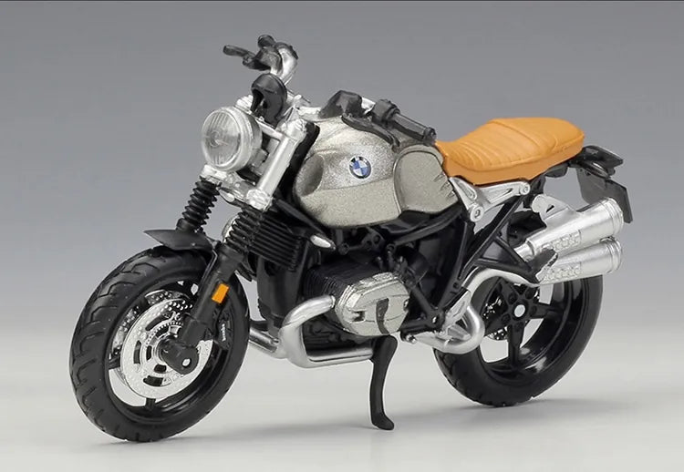 1:18 BMW 2017 R Nine T Scrambler Motorcycle Model