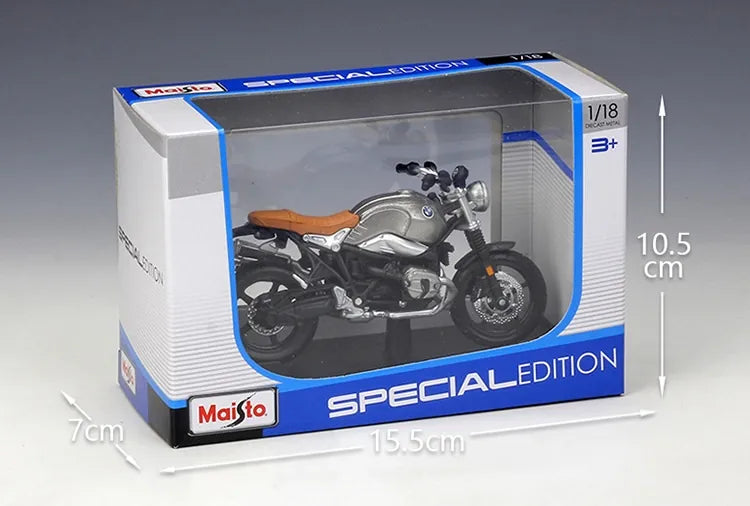 1:18 BMW 2017 R Nine T Scrambler Motorcycle Model