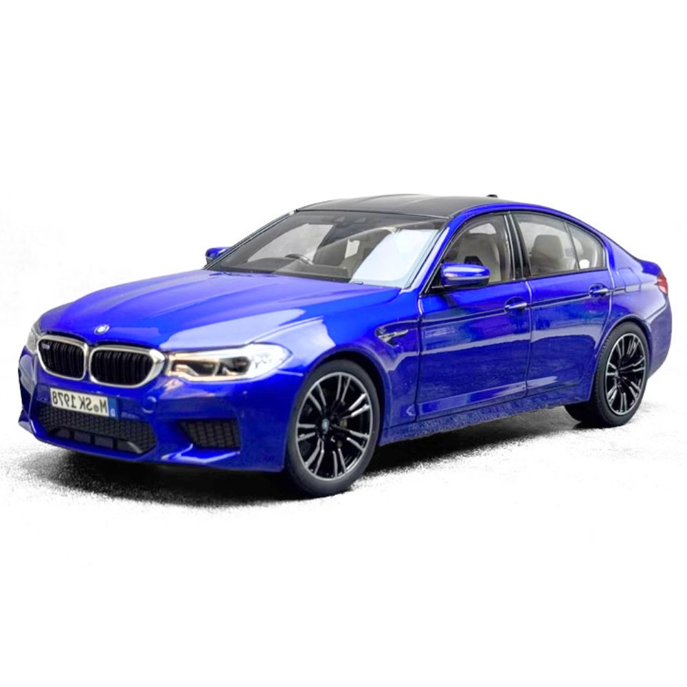 1:18 BMW 2018 M5 F90 Blue Die Cast Model Car