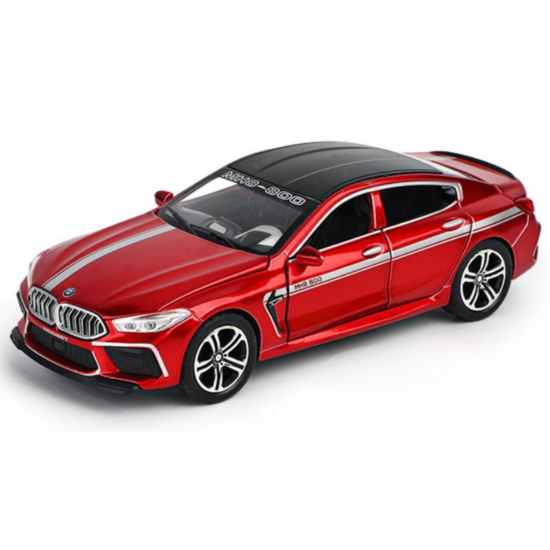 1:32 BMW 2020 M8 Manhart Red Die Cast Model Car