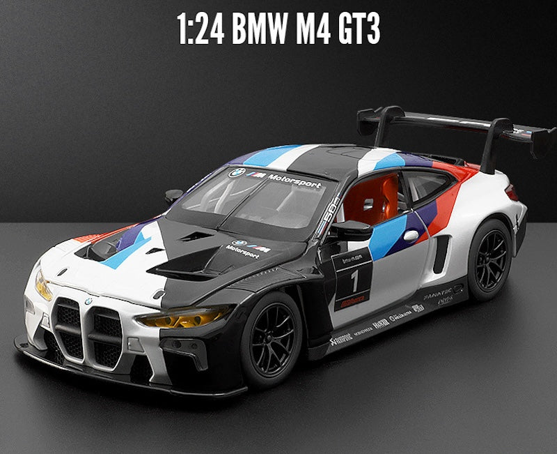 1:24 BMW 2021 M4 GT3 Die Cast Model Car