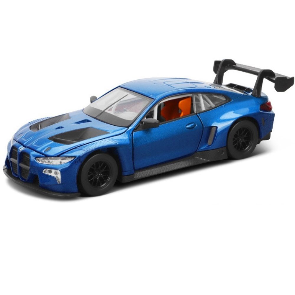 1:32 BMW 2021 M4 GT3 Blue Die Cast Model Car