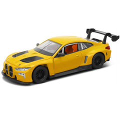 1:32 BMW 2021 M4 GT3 Yellow Die Cast Model Car