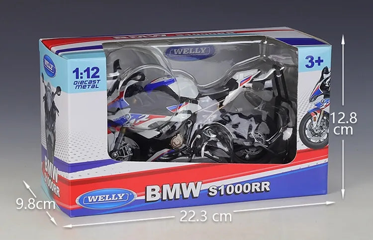 1:12 BMW 2021 S1000RR Motorcycle Model