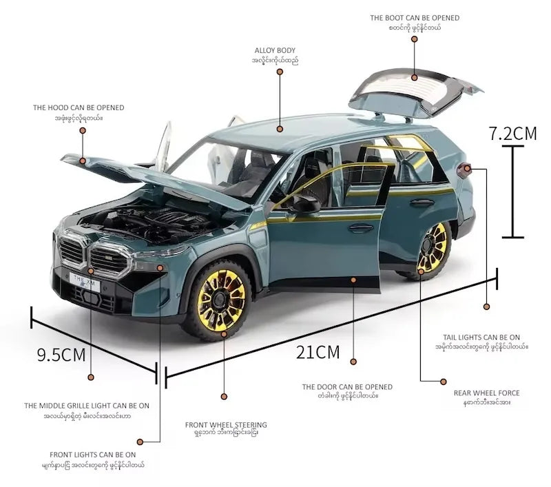 1:24 BMW 2022 XM G09