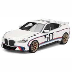 1:18 BMW 2023 M4 3.0 CSL White Die Cast Model Car