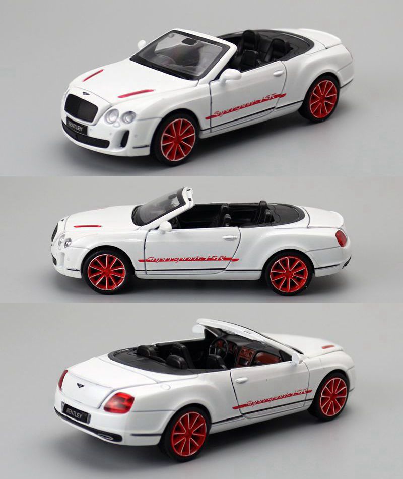 1:32 Bentley 2012 GTC ISR Die Cast Model Car