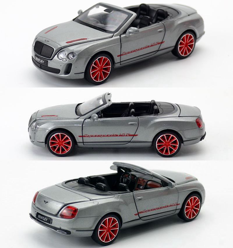 1:32 Bentley 2012 GTC ISR Die Cast Model Car