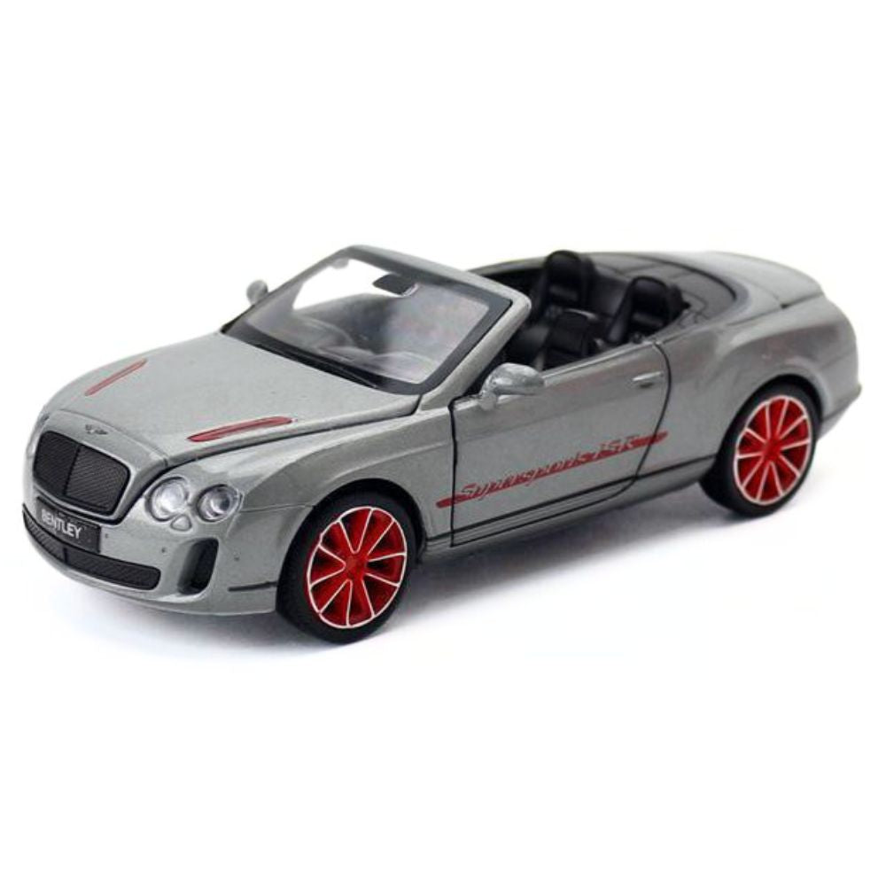 1:32 Bentley 2012 GTC ISR Gray Die Cast Model Car