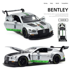 1:32 Bentley 2014 Continental GT3 Die Cast Model Car