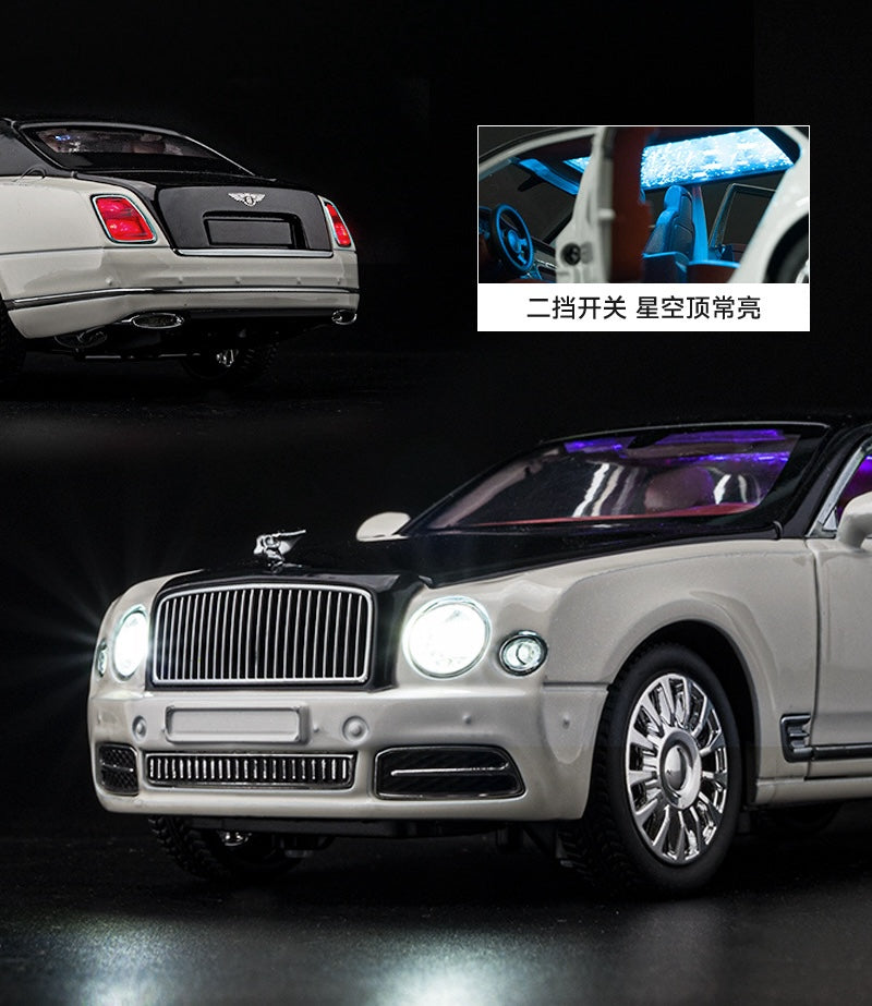 1:24 Bentley 2016 Mulsanne Speed Die Cast Model Car