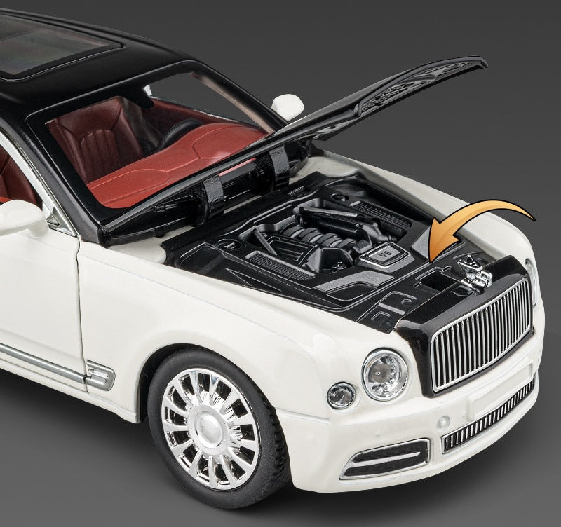 1:24 Bentley 2016 Mulsanne Speed Die Cast Model Car