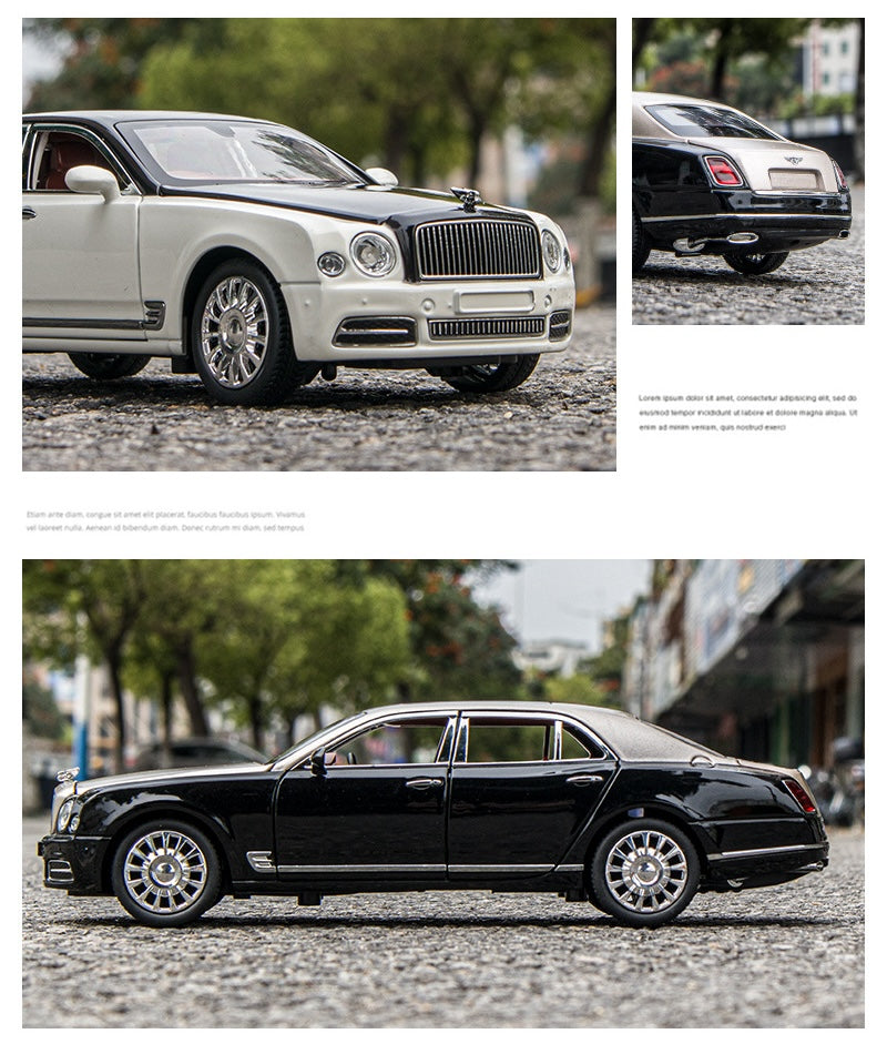 1:24 Bentley 2016 Mulsanne Speed Die Cast Model Car