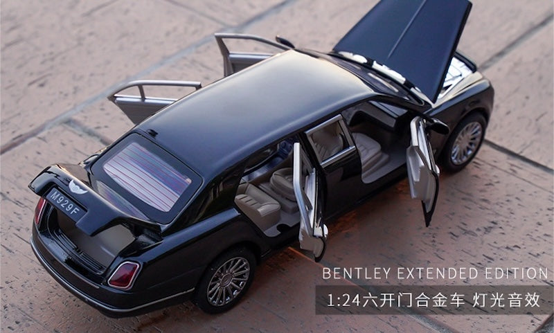 1:24 Bentley 2017 Mulsanne Grand Limousine Die Cast Model Car